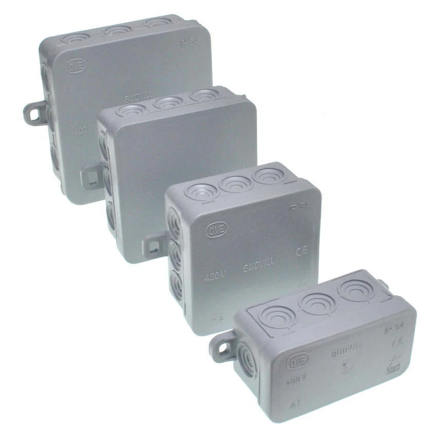 Feuchtraum - Abzweigkästen IP54 Abzweigdose Verteilerdose Klemmdose - Bild 1 von 1