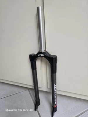 Answer Carbo Expert Carbon Mini Fork 24 Inch Old Mid New School Bmx Racing  - Image 1 of 4