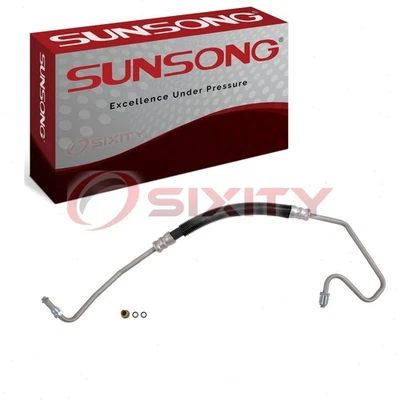 Manguera de línea de presión de dirección asistida Sunsong para 1997-1999 GMC K1500 Suburban tp Foto 1 de 4