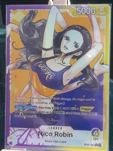 Nico Robin Personalizado OP09-62 L Lakers Eng Juegos de Cartas de Una Pieza OPTCG Holo - Imagen 1 de 10