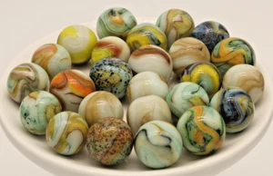 25 Sammy's Mountain Murmeln Testlauf #1 Murmeln, neuwertig/neuwertig- - Bild 1 von 6