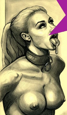 Akt Zeichnung art print signed drawing realism pencil Druck kinky kunst druck A4 - Bild 1 von 2