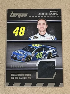 2016 PANINI TORQUE RACING - RUBBER RELICS #RR-JJ JIMMIE JOHNSON #D 355/399 - Picture 1 of 2