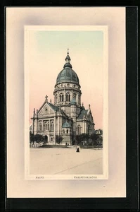 Präge-AK Mainz, Ansicht der Christuskirche  - Picture 1 of 2