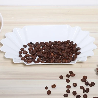 Food Grade PP Plastic Coffee Bean Display Dish Sample Tray Storage Container - Image 1 of 4