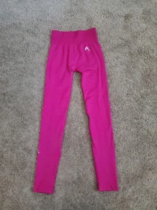 ONER ACTIVE Seamless Leggings Hot Pink Size XS Gym Workout  - Picture 1 of 7