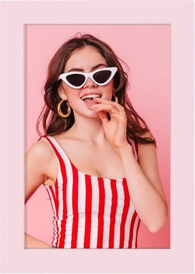 4x6 Pink Picture Frame - Photo Display Frame for Tabletop, Perfect Gift for Fami - Image 1 of 4