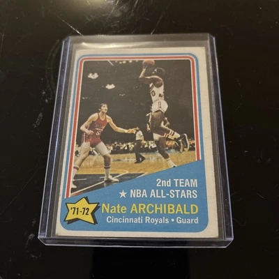 1972-73 Topps  #169 Nate Archibald Cincinnati Royals - Image 1 of 3