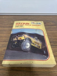 CLYMER DATSUN 4-WHEEL DRIVE PICKUPS Shop MANUAL 1980-1983 - Bild 1 von 7