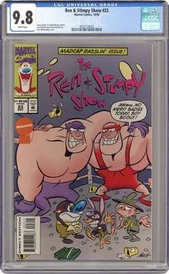 Ren and Stimpy Show #23 CGC 9.8 1994 4522124022 - Image 1 of 2