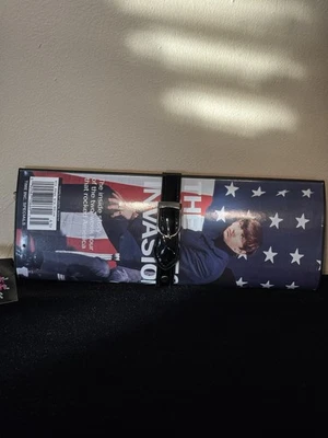 Cartera sin asas retro de los 80 Beatles Invasión revista con impresión de portada Olivia Miller💕 Foto 1 de 4