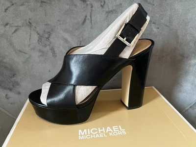 Zapatos para mujer Michael Kors Marianna Sling de cuero talla 7,5  Foto 1 de 4