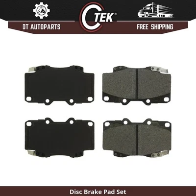 Para Toyota Tacoma 1995-2004 | Pastillas de freno de disco delanteras centradas | Cerámica Foto 1 de 4