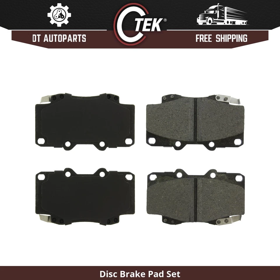 Для Toyota Tacoma 1995-2004 годов выпуска | центральные передние дисковые тормозные колодки | керамические - Изображение 1 из 4