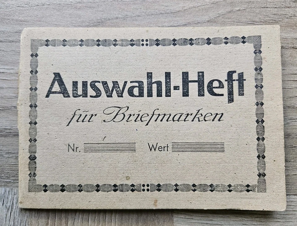 Selection Booklet for Stamps German - Image 1 of 4