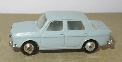 B Old Made France 1962 Micro Norev HO 1/87 Simca 1000 1961/1968 Gray Blue #519 - Image 1 of 4