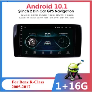 9" Android 10.1 Stereo Radio GPS Navigation For Mercedes W251 R280 R320 R350 R63 - Picture 1 of 11