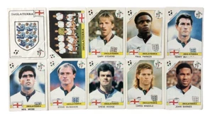 Panini World Cup Italia 90 England Team Stickers Rare Argentina Parallel (10x) - Picture 1 of 6