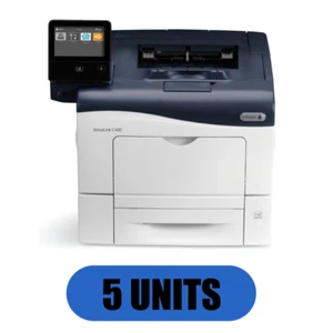 5 Units Xerox VersaLink C400 Color Laser Printer With Toner Local Pickup Only - Picture 1 of 8