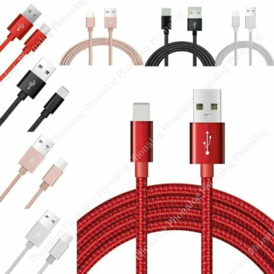USB Charger Cable 10FT For iPhone 14 13 12 11 Pro Max XR X 8 7 6 5 Charging Cord - Image 1 of 4