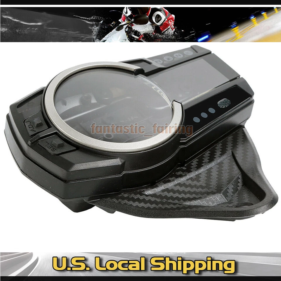 Speedometer Gauge Instrument Housing Case Cover For Suzuki GSXR600 750 2011-2019 - Imagem 1 de 4