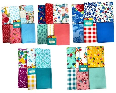 PIONEER WOMEN Pioneer Woman Fat Quarter Fabric Bundle (Choose) 6pc 21"x18"