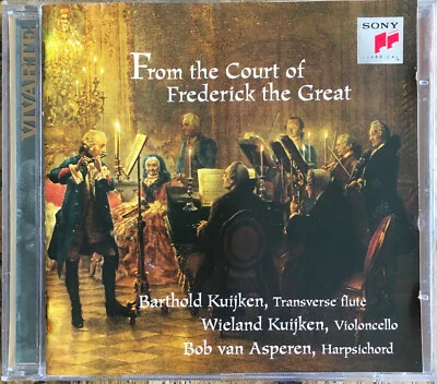 From the Court of Frederiek the Great・7 Sonaten・CD ℗©1996 Sony・SK 66267・Media NM - Bild 1 von 4