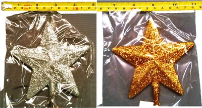 12 unidades - Varitas Estrella Brillo 18" Nuevas (6 Oro y 6 Plata O 12 Oro O 12 Plata) Foto 1 de 4