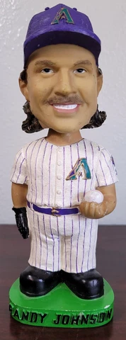 Randy Johnson Bobblehead MLBP 2001 Bobble Dobble Baseball Diamondbacks Arizona Cover