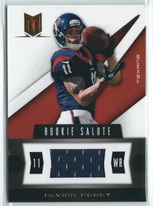 2012 Momentum Football DeVier Posey Rookie Salute Rookie Jersey Card #123/375 - Picture 1 of 2
