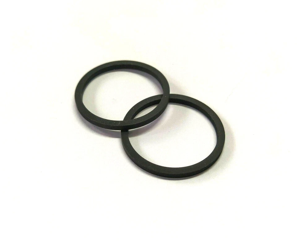 MARKENLOS ✈ 2 PNEUMATICI IDLER per NAKAMICHI SERIE 250 & 350 & 550 & 600 OC03522A spedizione con ✈