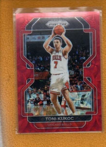 Toni Kukoc 2021-22 Panini Prizm Baloncesto Prizms Elección Rojo #247/88 - Imagen 1 de 4