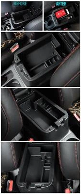 Car Center Console Armrest Storage Tray For Outlander Sport /ASX RVR 10-18  Foto 1 de 4
