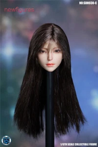 Super Duck 1:6 SDH030C Asia Beauty Girl Kopf Skulptur für 12" weibliche PH TBL Figur - Bild 1 von 6