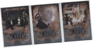 Buffy 10th Anniversary - 3 Card "Leader Of Slayers" Chase Set L-1 L-2 L-3 (2007) - Picture 1 of 3
