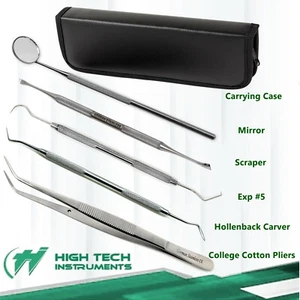 Dental Teeth Cleaning Kit Dentist Floss Plaque Remover Oral Care Tooth Tools  - Picture 1 of 3
