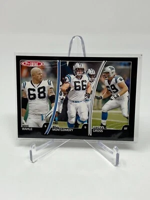 2007 Topps Total Football Wahle/Montgomery/Gross Card #279 #24/50 - Image 1 of 2