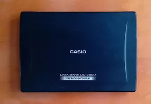 Casio Data Bank DC-7800 32KB Backlight Display TESTED - Imagen 1 de 6