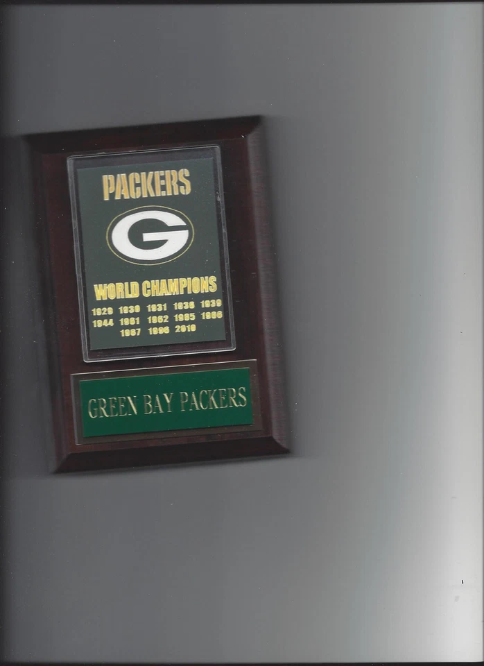 GREEN BAY PACKERS SUPER BOWL PLACA FÚTBOL AMERICANO NFL Foto 1 de 1