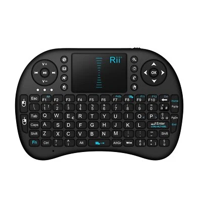 Mini i8 Wireless QWERTY - Mini clavier Italien ergonomique sans fil avec touc... - Photo 1/4