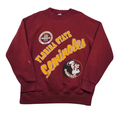 Florida State Seminoles Soffe Sweatshirt Men's L-XL FSU Vintage 90s FSU~Football Cover