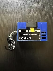 HPI Racing RX-1 AM 27mhz Receiver With  Frequency Crystal - Picture 1 of 2