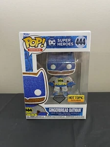 Funko Pop Gingerbread Batman #444 Hot Topic Exclusive Diamond - Picture 1 of 1