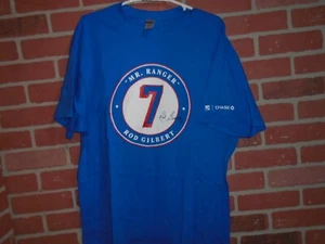 CAMISETA DE HOMBRE NEW YORK RANGERS "MR RANGER #7 ROD GILBERT XL-NUNCA USADA - Imagen 1 de 2
