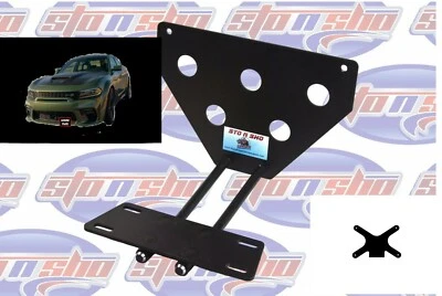 License Plate Bracket For 2020-2023 Dodge Charger WideBody w/ Adaptive Control - Изображение 1 из 4