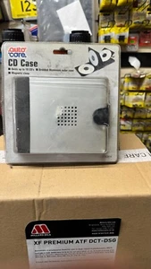 RETRO BRUSHED ALUMINIUM 10 SLOT COMPACT CD DVD CARRY CASE MAGNETIC CLASP - Afbeelding 1 van 2
