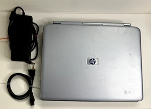 HP Pavilion zx5000 PC 15.4" Laptop and charger - Turns on; No HDD; No battery - Picture 1 of 13