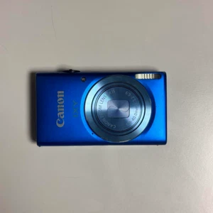 Canon IXY 100F PowerShot 20.2MP Compact Digital Camera Blue from Japan USED - Picture 1 of 4