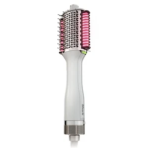 HT202 Smoothstyle Heated Comb + Blow Dryer Brush, Dual Mode, for All Hair Types, - Picture 1 of 7