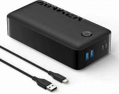 Anker 30W USB-C Portable Charger 40000mAh Power Bank 4-Port Charge for iPhone 15 - Image 1 of 4